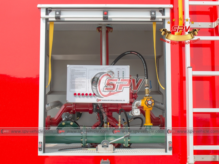 6,000 Litres Fire Engine FOTON - Pumping Room 6,000 Litres Fire Engine FOTON - Pumping Room